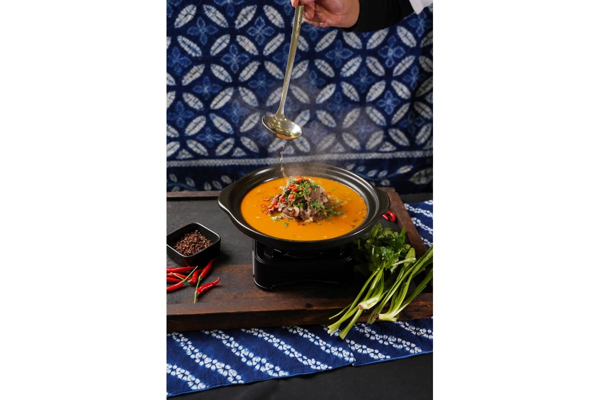 陈氏海稍鱼 砂锅酸菜牛肉 菜品图片