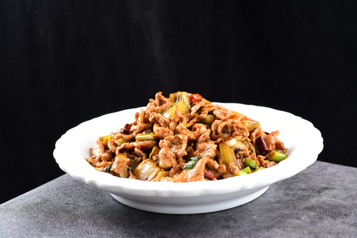 陈氏海稍鱼 大理腌菜炒肉 菜品图片